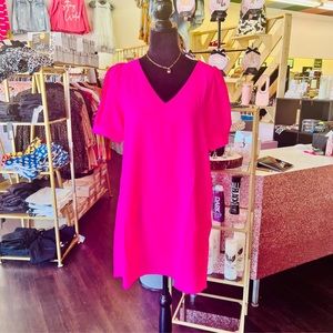 Hot Pink Dress